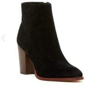 Sam Edelman Blake Pointed Toe Suede Boots Black